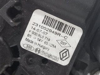 ALTERNADOR DACIA LOGAN MCV II FAMILIAR K9K C6 231