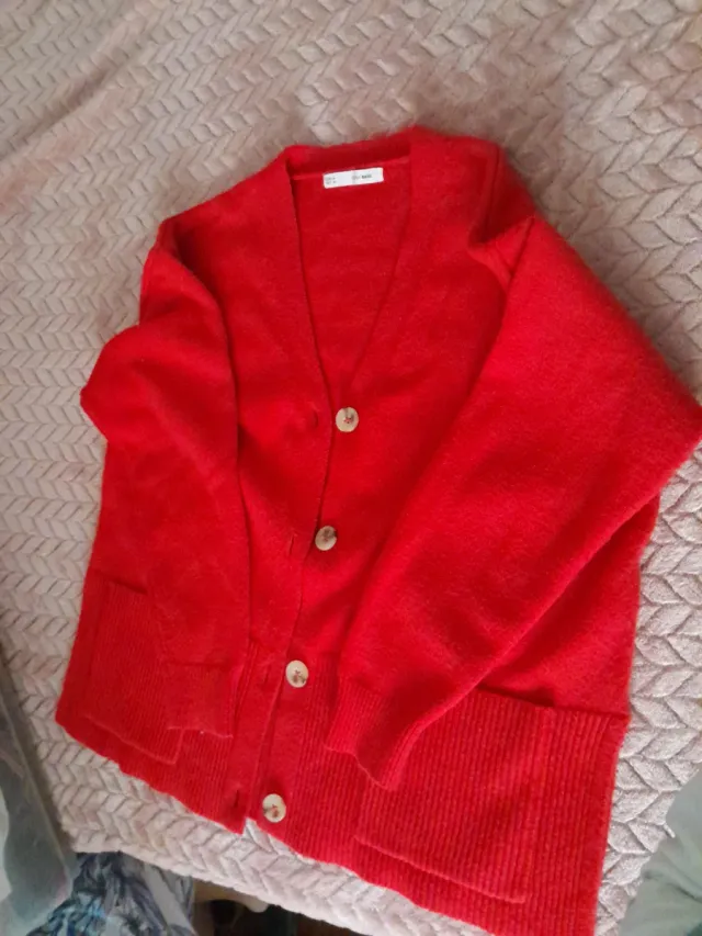 Jersey rojo de punto