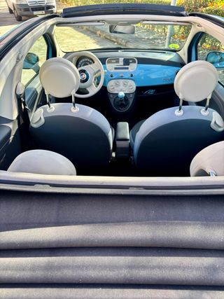 FIAT 500 Cabrio 2015 etiqueta C