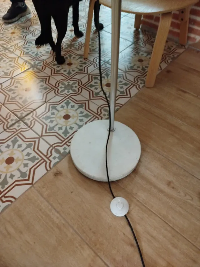 Lámpara de arco Fase Minerva Vintage Original