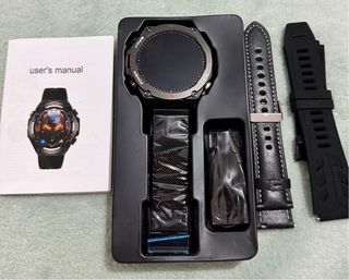 Reloj Inteligente Hombre Negro/Plata