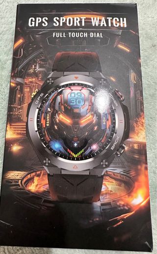 Reloj Inteligente Hombre Negro/Plata