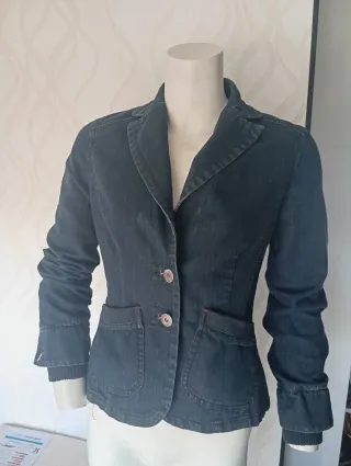 Americana vaquera Mango