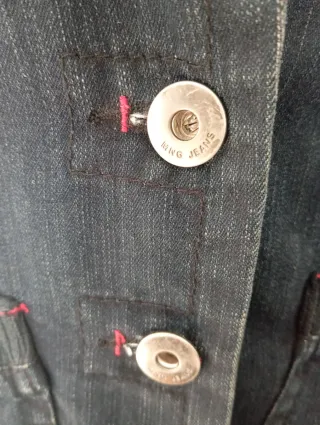 Americana vaquera Mango