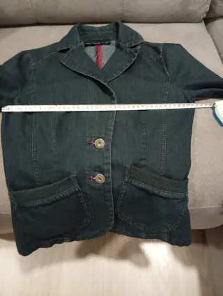 Americana vaquera Mango