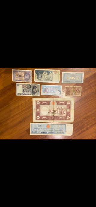 Lotto Banconote Rare