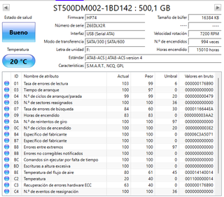 2x Discos Duros Seagate 500GB 3.5 SATA