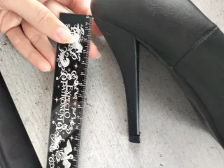 Zapatos de tacón negros