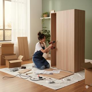 Montaje de muebles IKEA/Amazon — rápido y económic