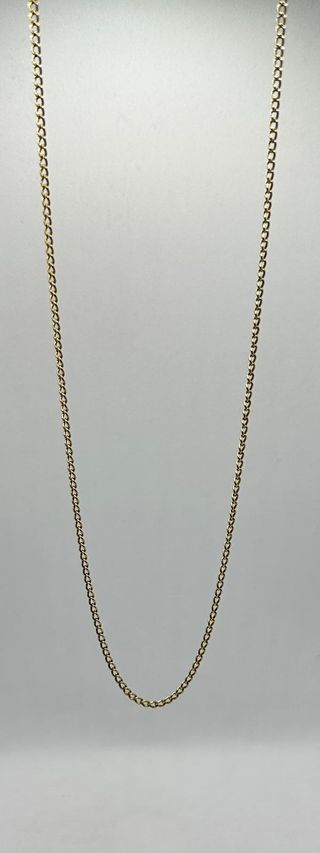 Cadena Alterna de oro de 18k, 5.42 g, 58 cm.