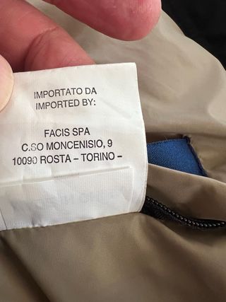 Gilet imbottito Facis uomo blu