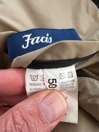 Gilet imbottito Facis uomo blu