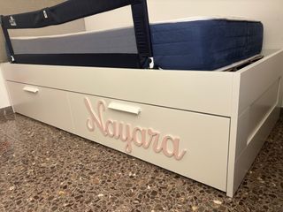 Cama infantil 90x200 con cajones