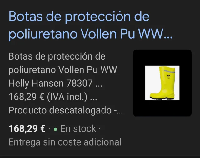 Abbigliamento da lavoro Helly Hansen 78307 Katiuska Protezione