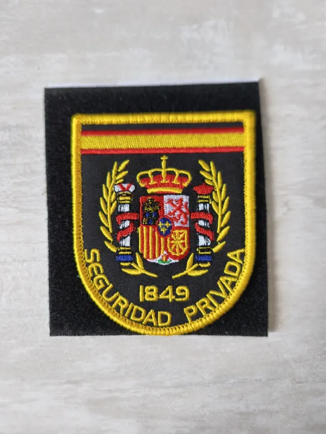 Distintivo ricamato Sicurezza Privata 1849