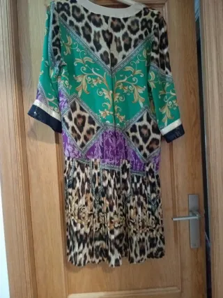 Vestido estampado corto Privee