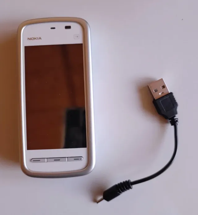 Nokia 5230 Argento/turchese