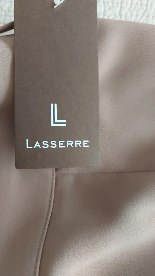 Pantalón Lassere Beige Nuevo con Etiquetas