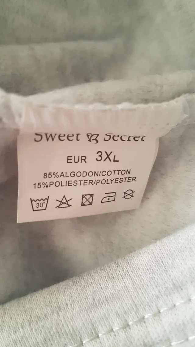 Maglia felpata Sweet Secret USA