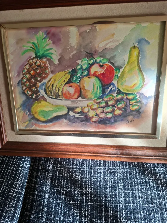 Set de 13 cuadros Decorativos Dorados y madera.