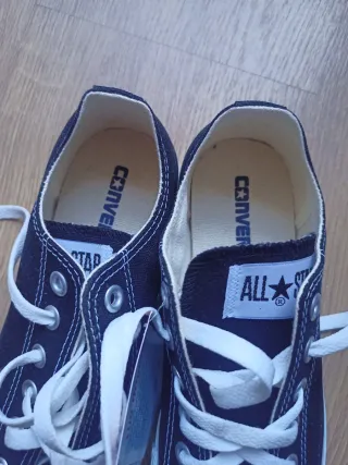 Converse Negras Talla 38 nuevas