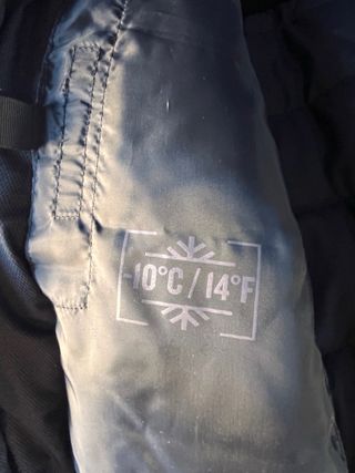 Anorak Quechua Negro/Gris Talla M