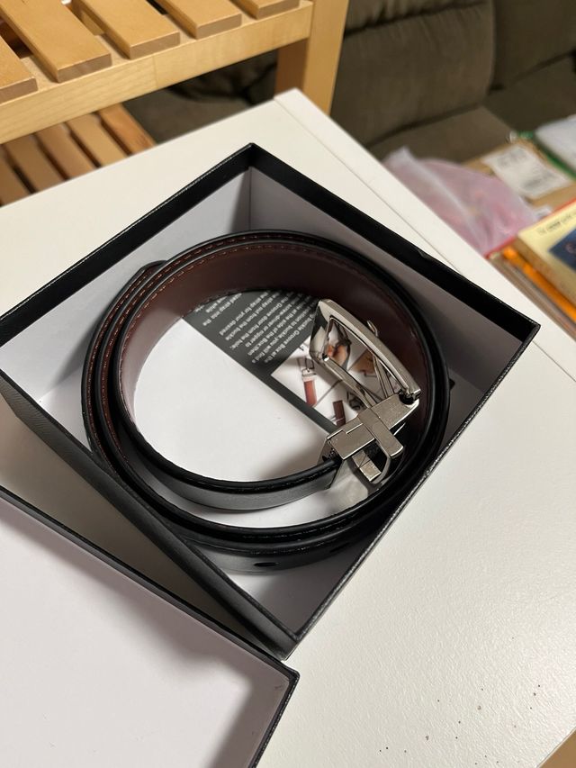 Cinturón de piel BULLIANT reversible