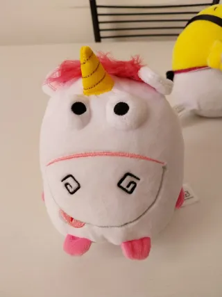 Set peluche Minions + Unicorno Originali