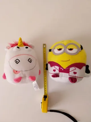 Set peluche Minions + Unicorno Originali