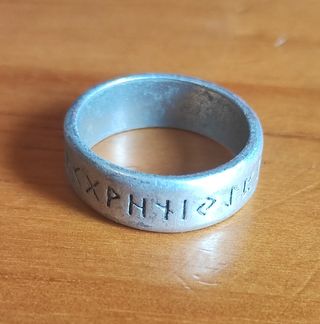 Lote 3 Anillos Acero Inoxidable Runas Vikingas