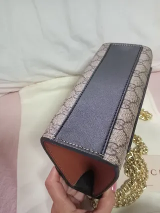 Bolso Gucci Negro y Beige