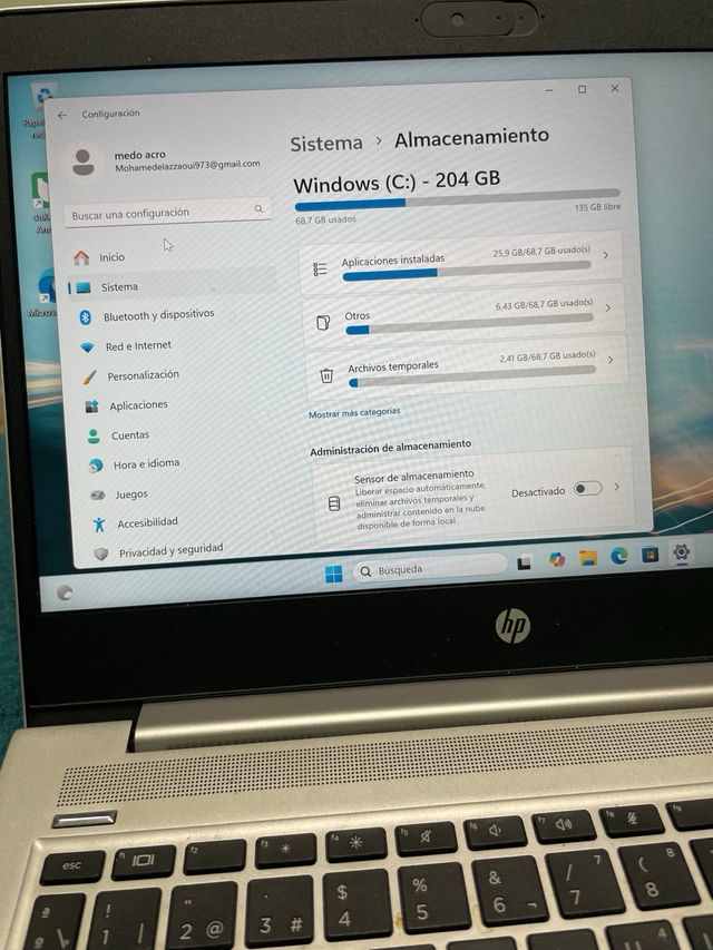 HP ProBook Ordenador Intel core i7