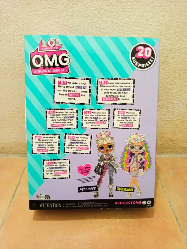 Muñeca LOL Surprise OMG Melrose NUEVA.