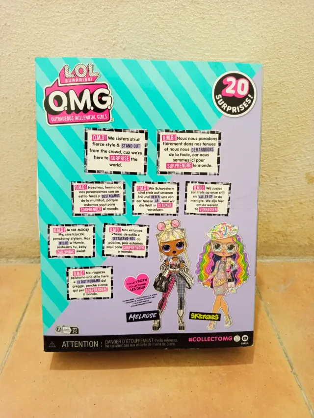 Muñeca LOL Surprise OMG Melrose NUEVA.