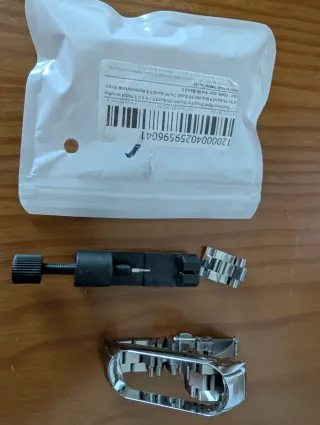 Correa Acero Inoxidable Mi Band 5 Plata como nueva