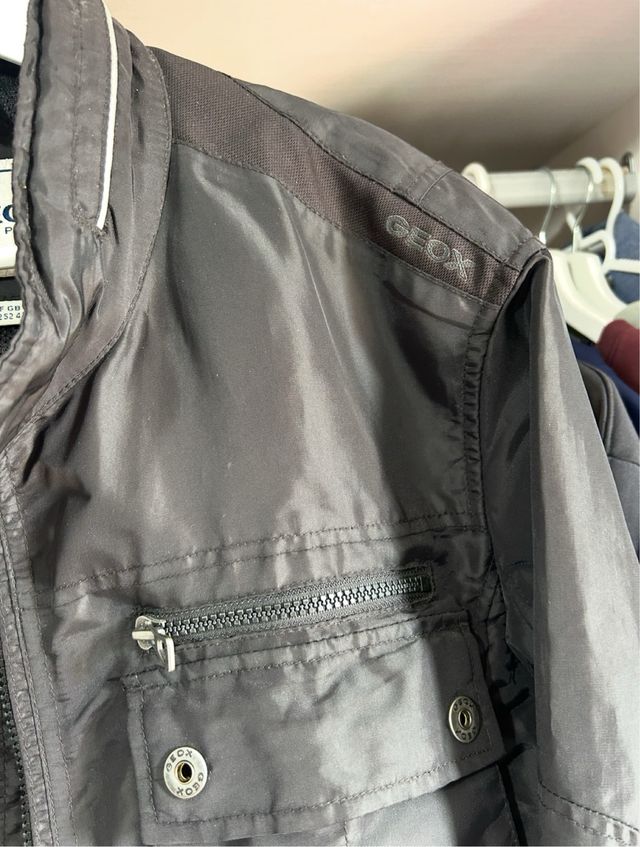 Chaqueta Geox Hombre Negra