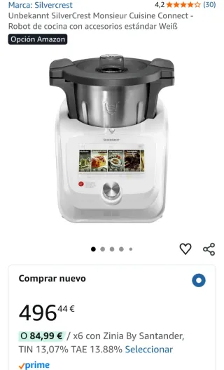 Robot Cocina Monsieur Cuisine Connect
