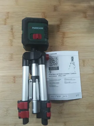 Nivel láser Parkside líneas cruzadas