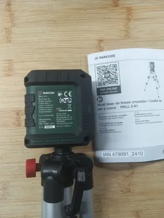 Nivel láser Parkside líneas cruzadas