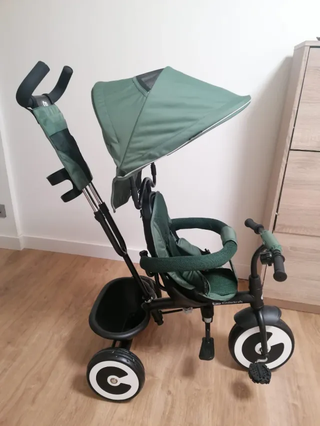 Triciclo evolutivo Kinderkraft verde