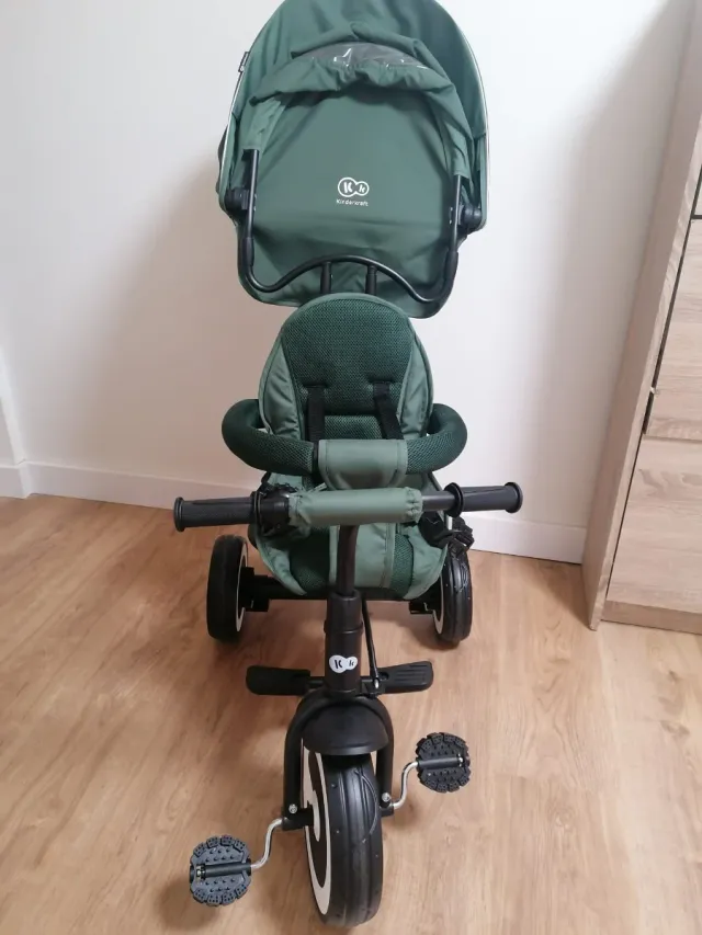 Triciclo evolutivo Kinderkraft verde