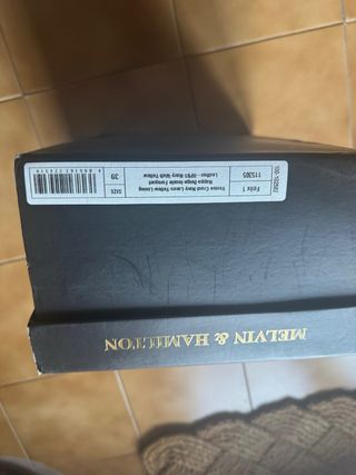 Scarpe Melvin & Hamilton Pelle Blu 39