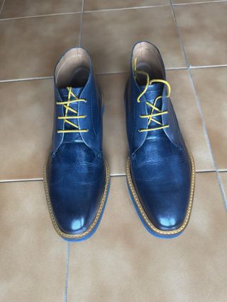 Scarpe Melvin & Hamilton Pelle Blu 39