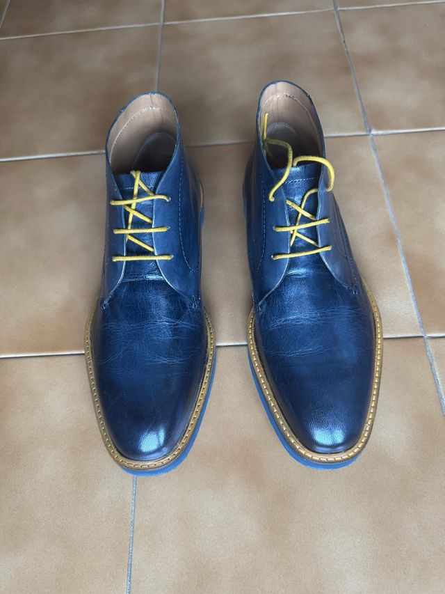 Scarpe Melvin & Hamilton Pelle Blu 39