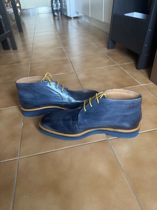 Scarpe Melvin & Hamilton Pelle Blu 39