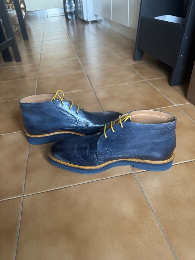 Scarpe Melvin & Hamilton Pelle Blu 39