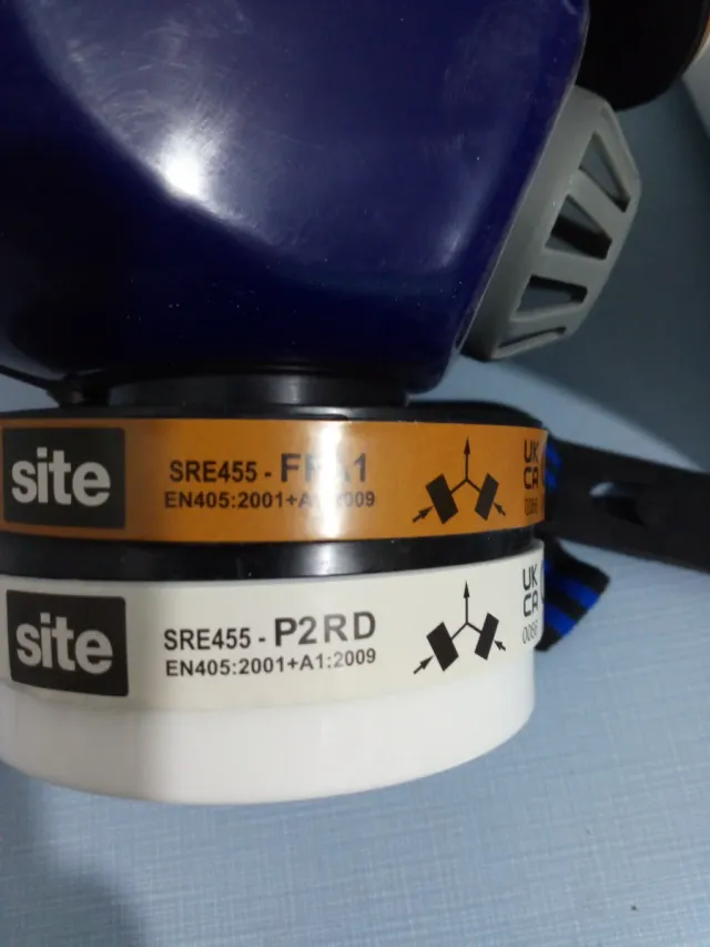 Máscara F2 Azul con filtros