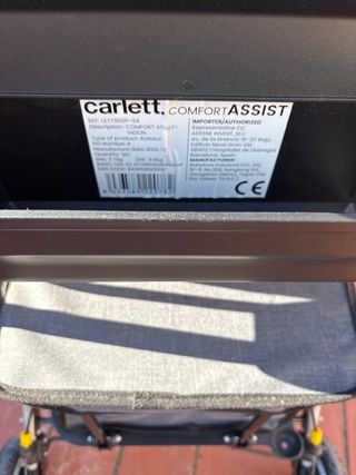 Andador Carlett nuevo, con transportin para compra