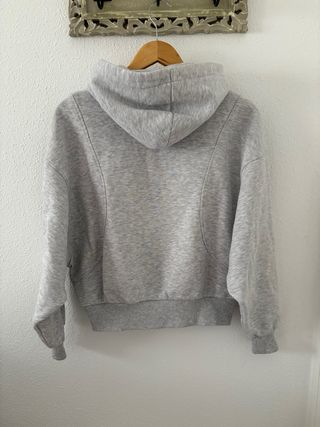 Sudadera Zara NY Gris