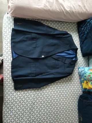 Americana azul marino hombre